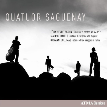 MENDELSSOHN-BARTHOLDY - Quatuor Saguena - Quatuor à cordes n°4 en mi min